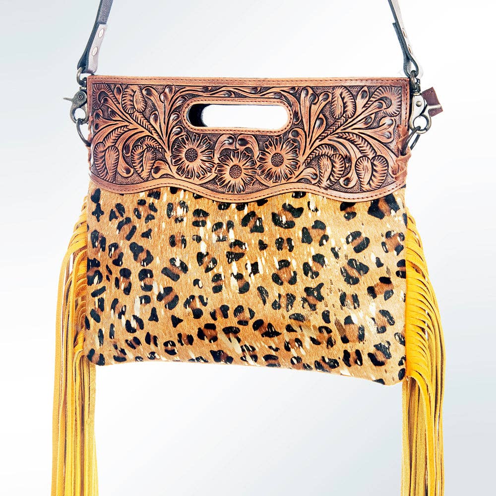 ADBGS146C Crossbody Genuine Western Leather Women Bag Teah