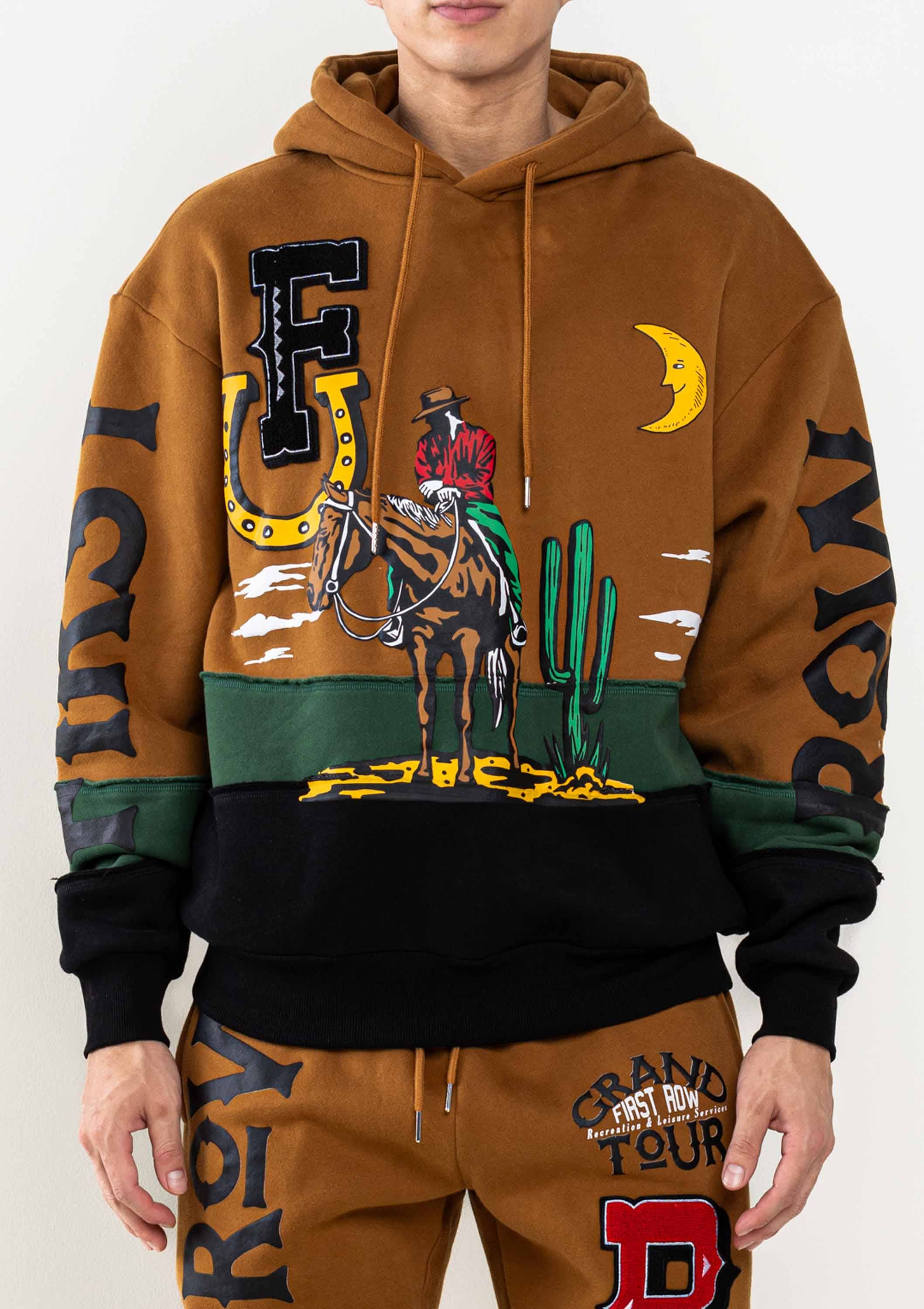 GRAND TOUR FLEECE HOODIE