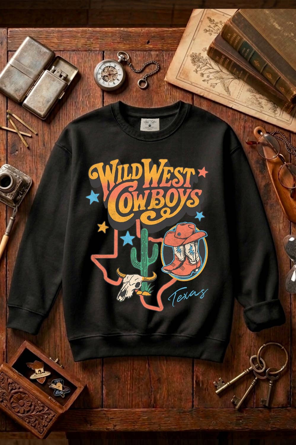 Wild West Cowboys Sweatshirts