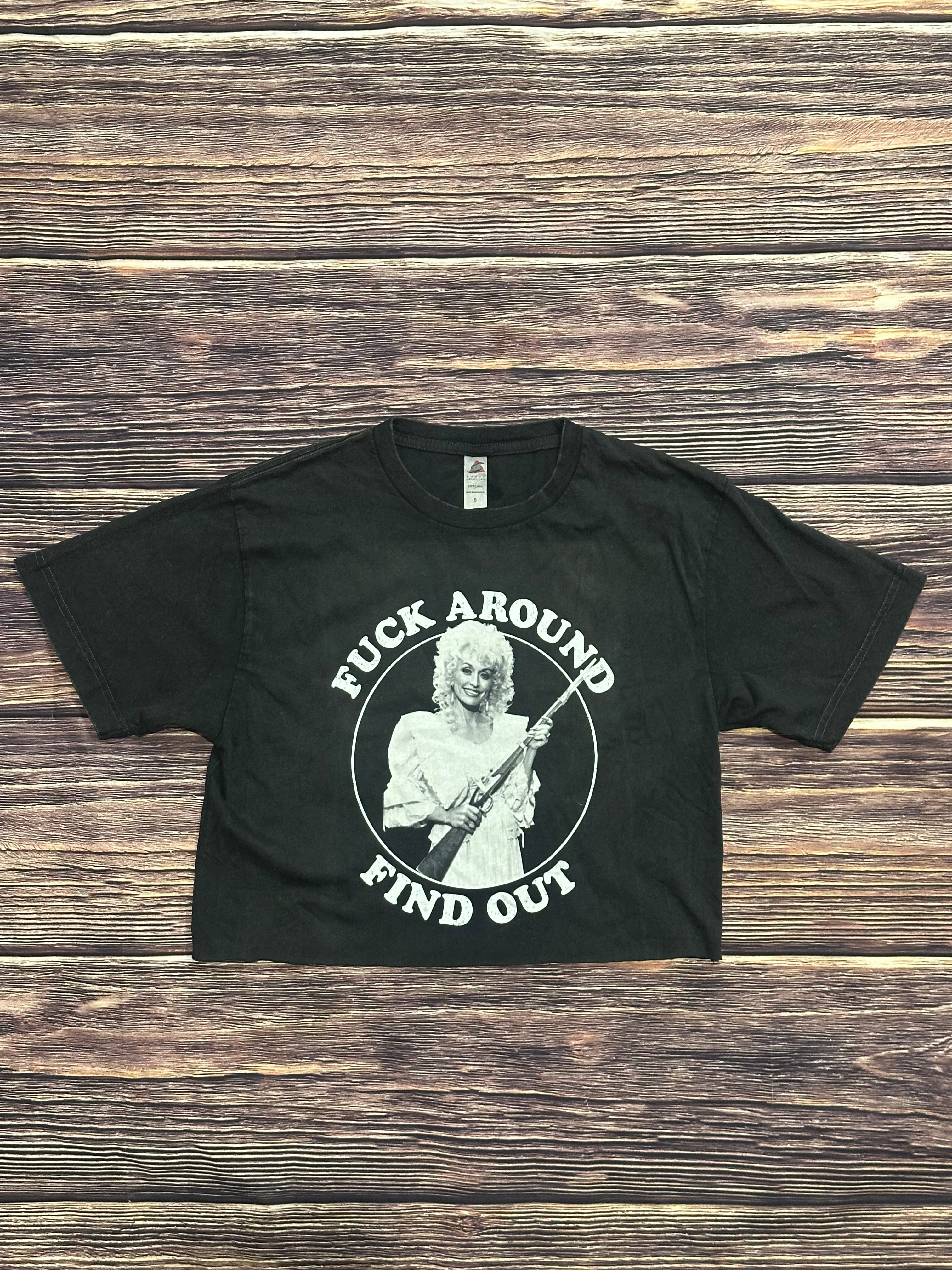 Country Legend Vintage Wash Crop Top