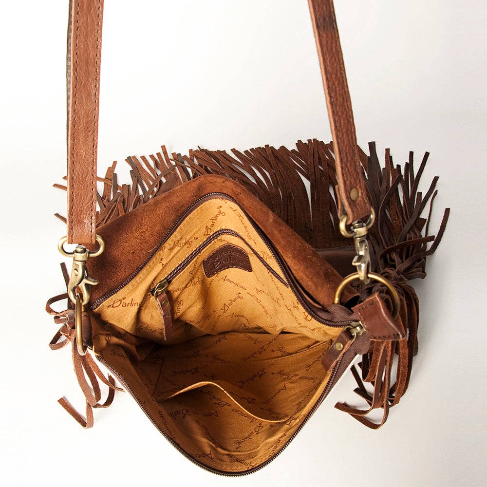 ADBGA240B Crossbody Genuine Western Leather Women Bag Faye