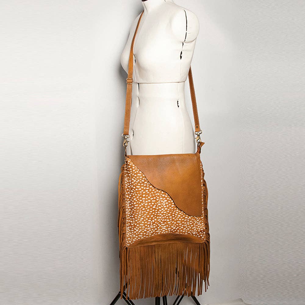 ADBGA240B Crossbody Genuine Western Leather Women Bag Faye