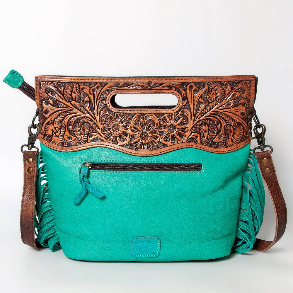 ADBGS146C Crossbody Genuine Western Leather Women Bag Teah