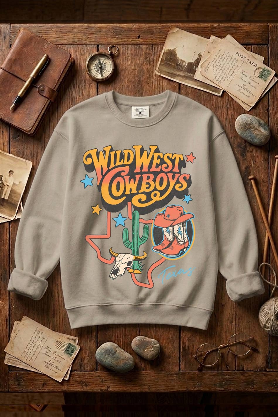 Wild West Cowboys Sweatshirts