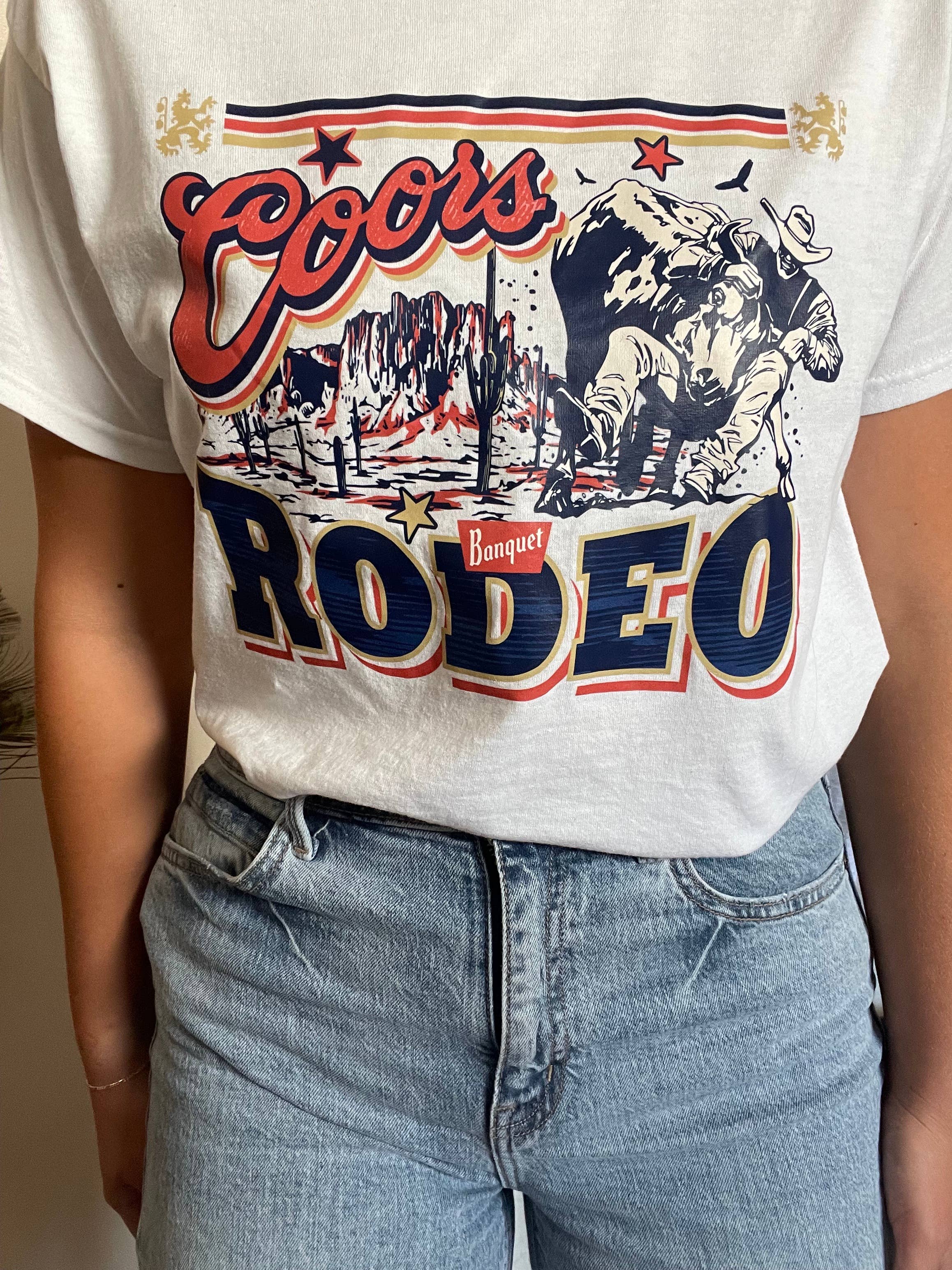 Coors Rodeo Western Graphic Tee