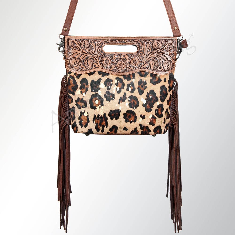 ADBGS146C Crossbody Genuine Western Leather Women Bag Teah
