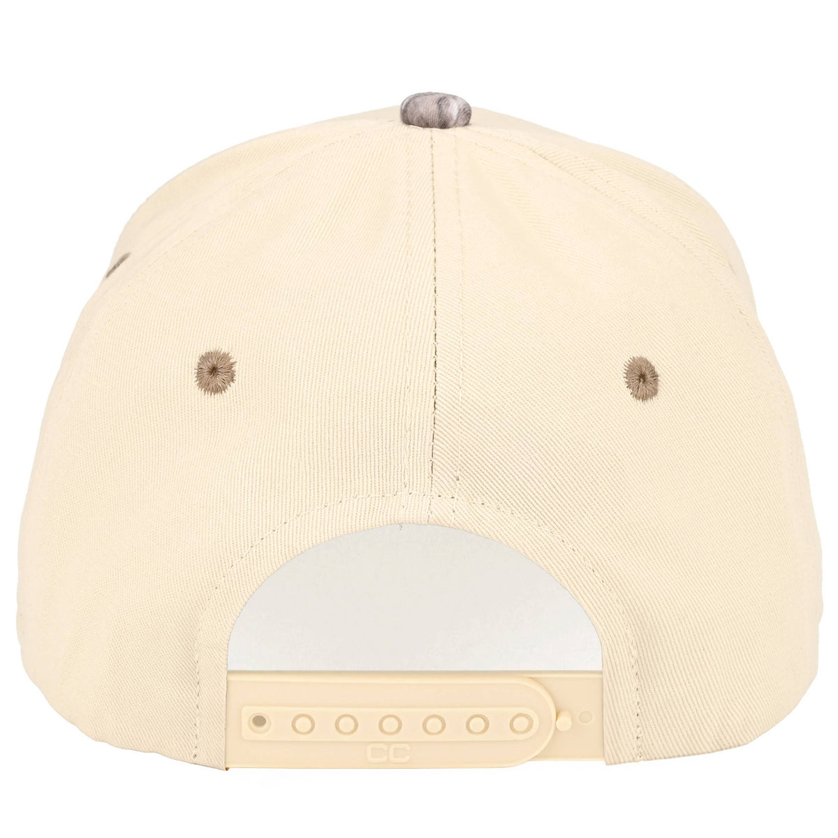 C.C RAISING HELL Letter on Two Tone Trucker Hat