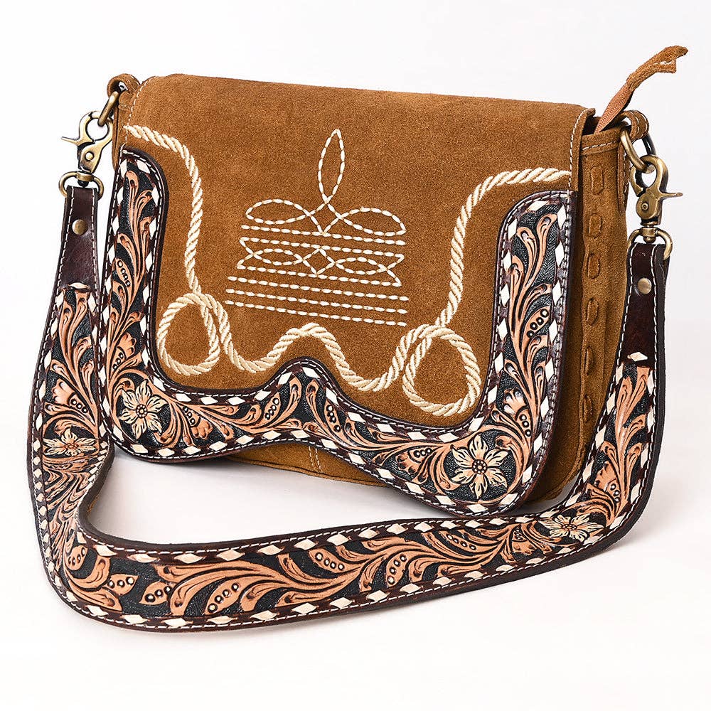 ADBGA687 Crossbody Genuine Western Leather Women Bag