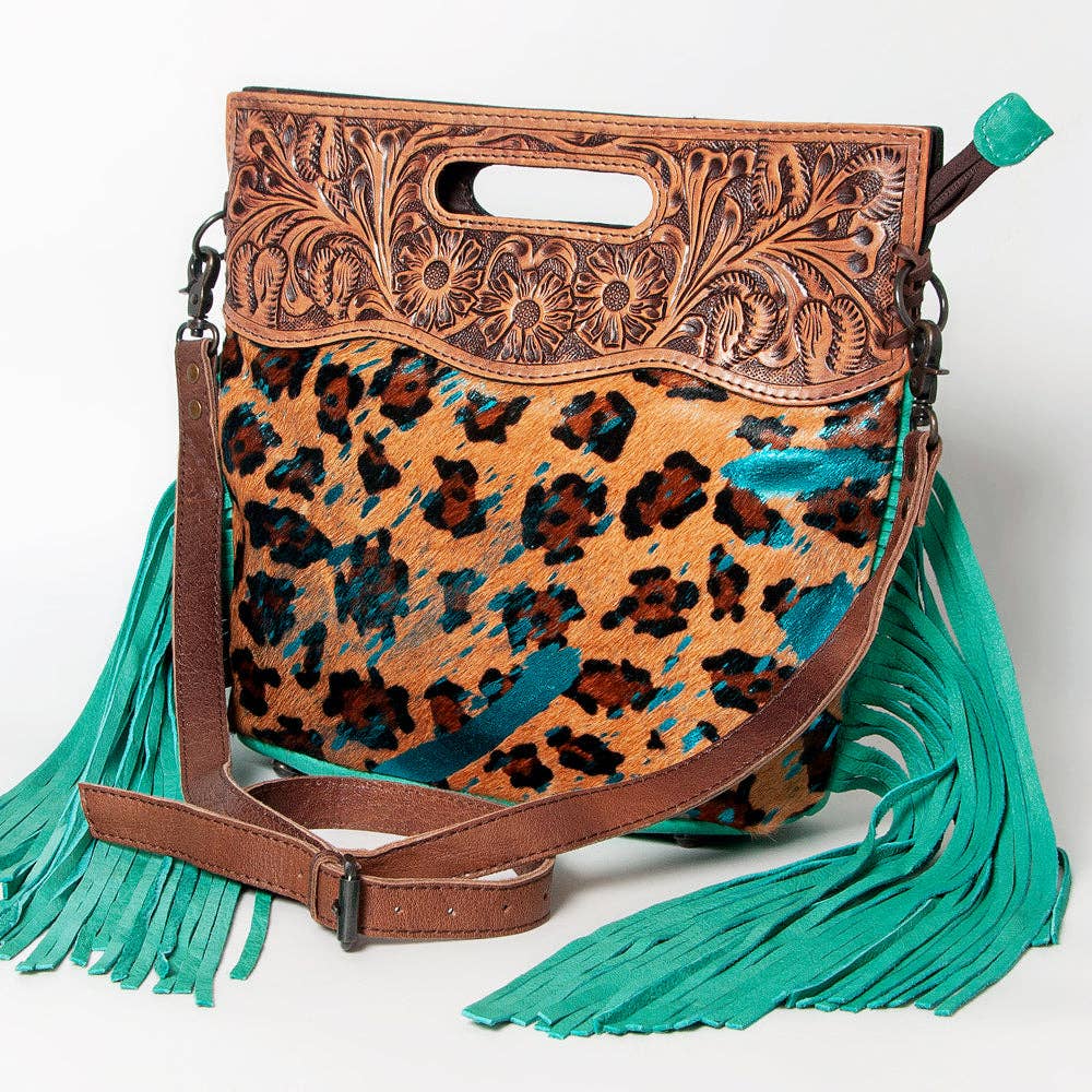 ADBGS146C Crossbody Genuine Western Leather Women Bag Teah