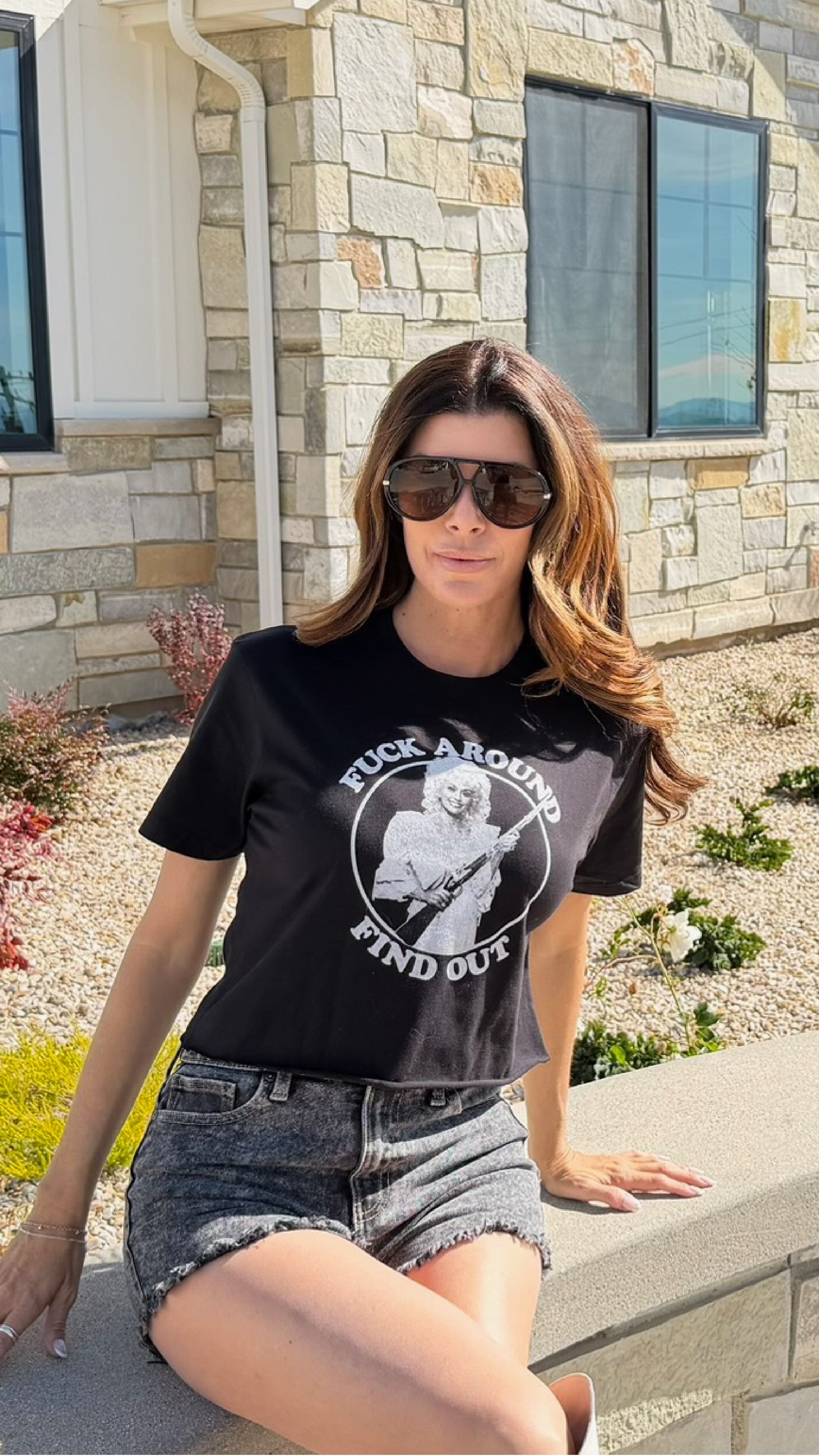 Country Legend Vintage Crop Top