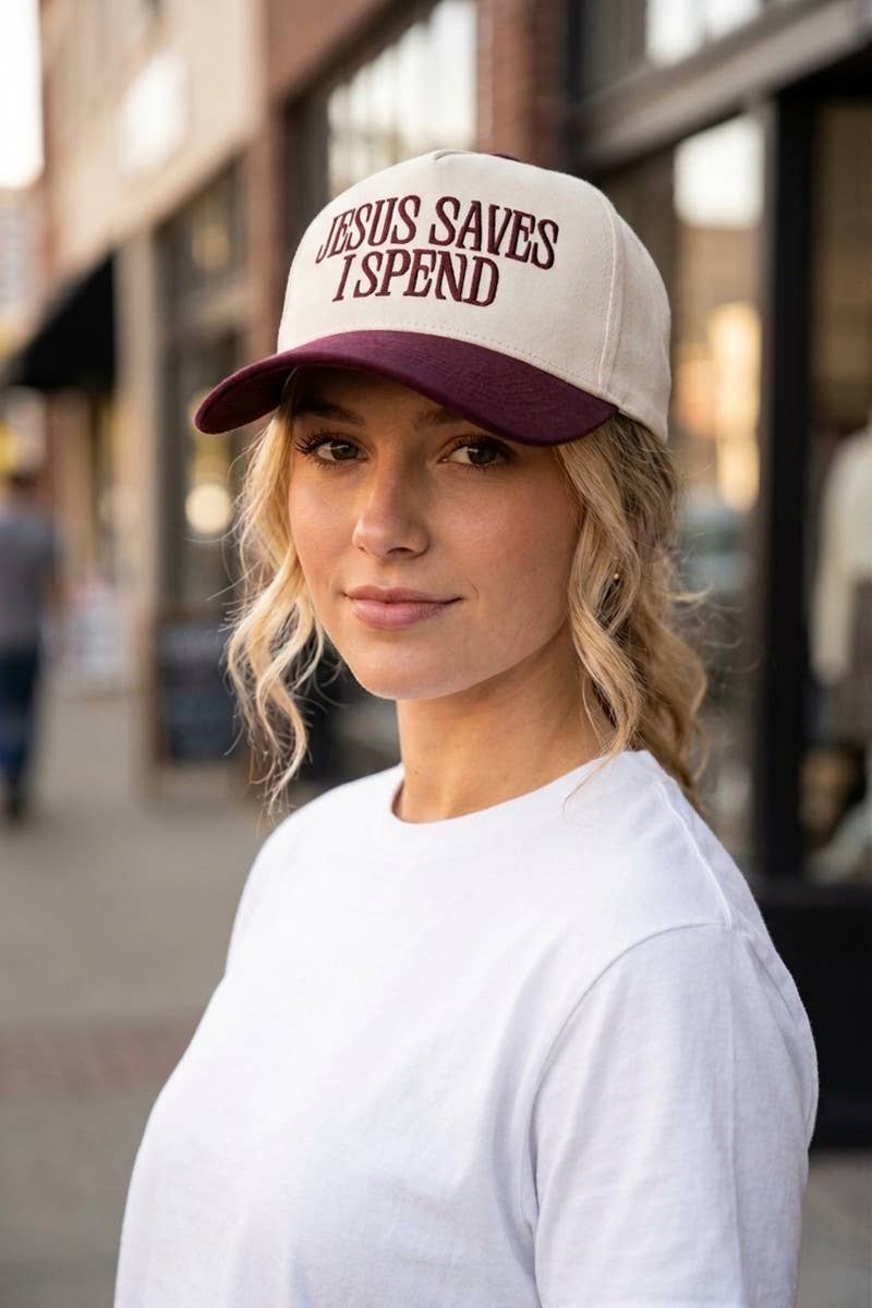 Two Tone Canvas Cotton Cap
