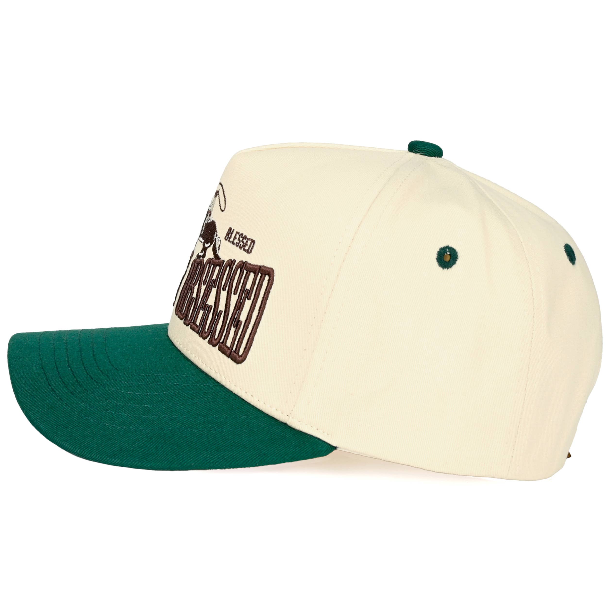 C.C COWBOY OBSESSED Embroidered Cotton Trucker Cap