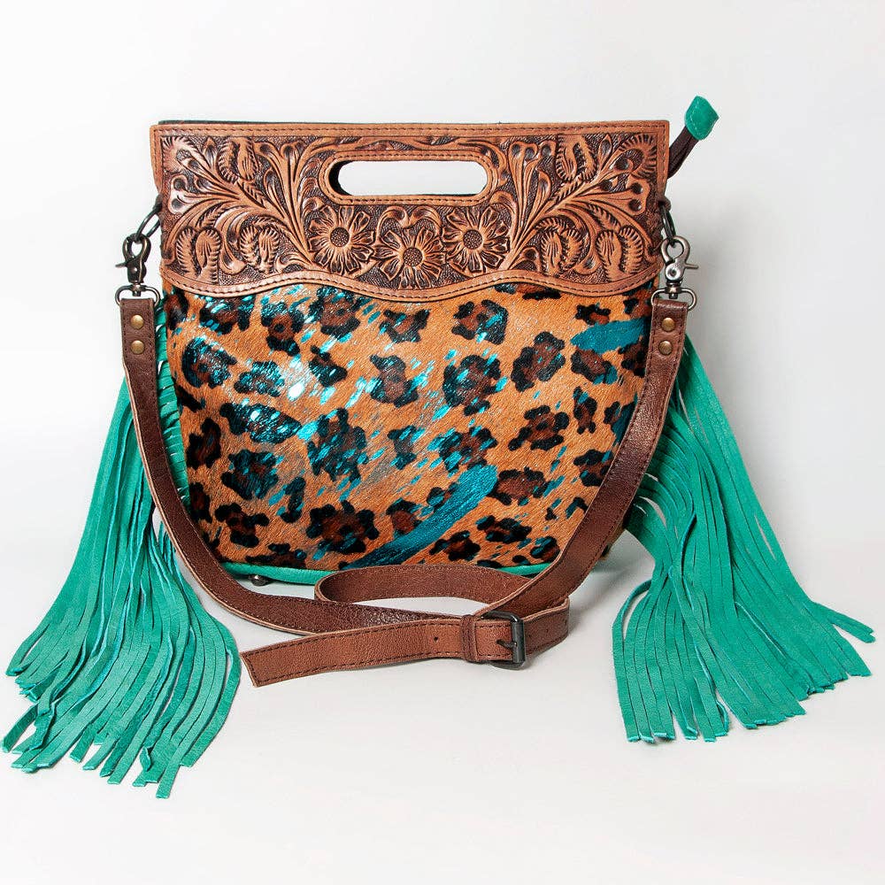 ADBGS146C Crossbody Genuine Western Leather Women Bag Teah