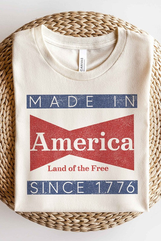 MADE IN AMERICA OVERSIZED GRAPHIC TEE / T-SHIRT