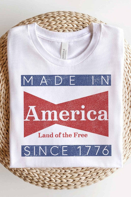 MADE IN AMERICA OVERSIZED GRAPHIC TEE / T-SHIRT