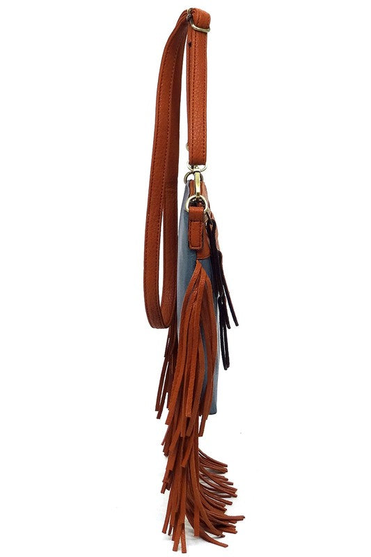 Western Fringe Crossbody Bag