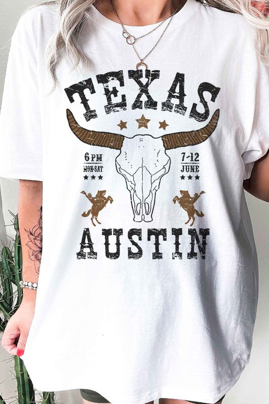 TEXAS AUSTIN WESTERN GRAPHIC TEE / T-SHIRT