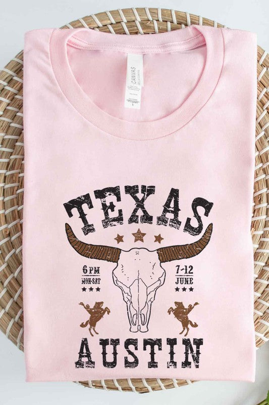 TEXAS AUSTIN WESTERN GRAPHIC TEE / T-SHIRT