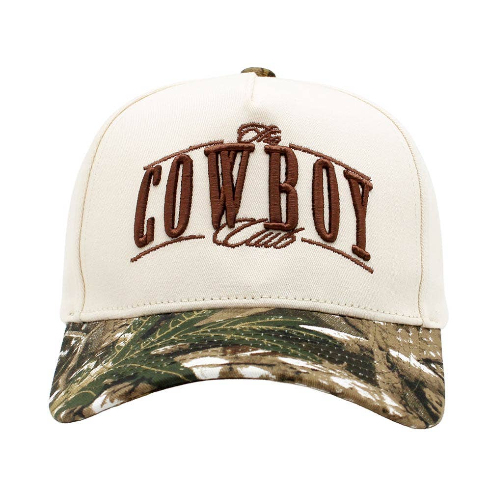 COWBOY Embroidered Baseball Cap