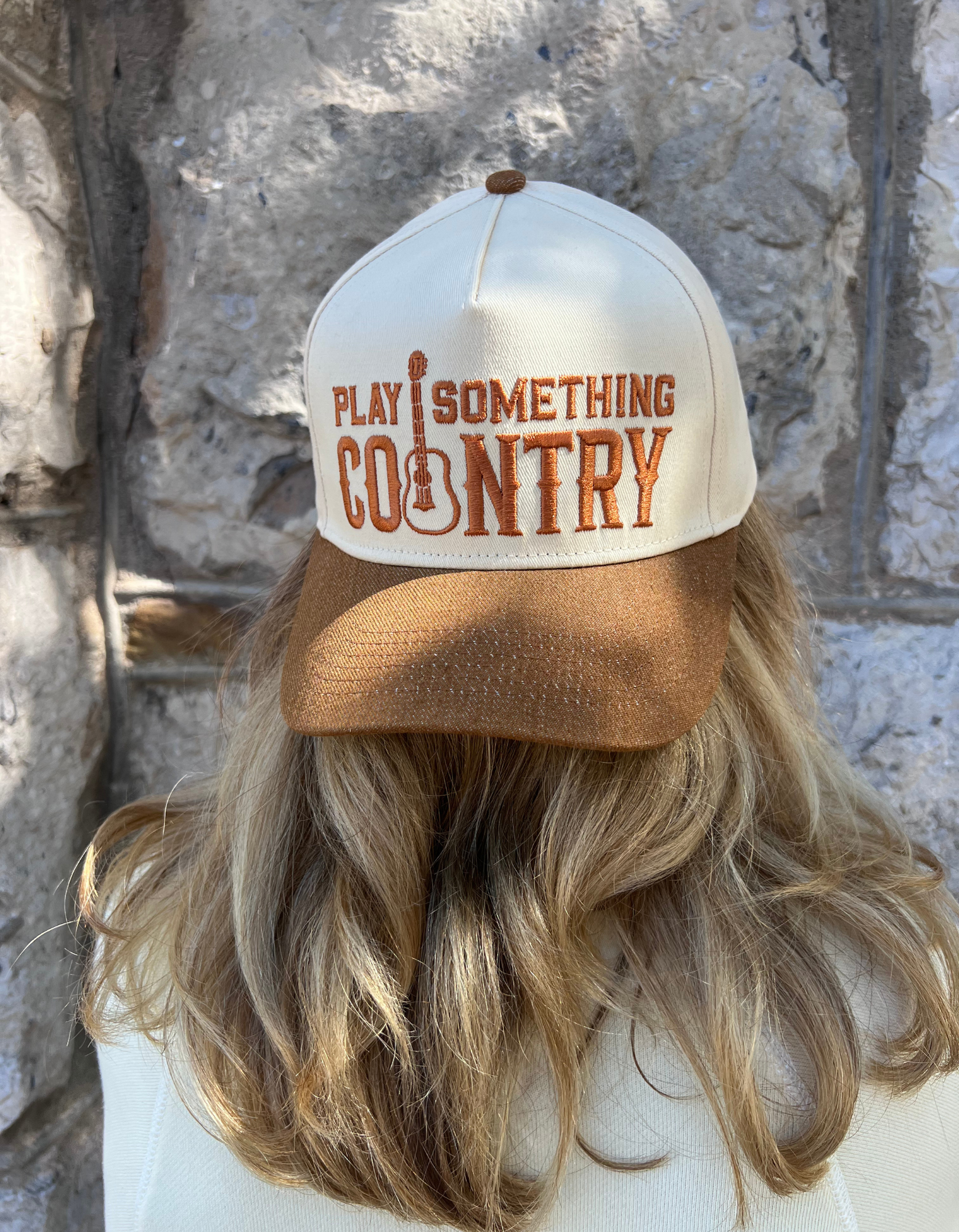 Play Something Country Vintage Trucker Hat
