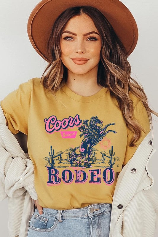 Coors Rodeo Western Graphic T Shirts