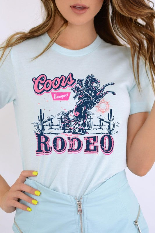 Coors Rodeo Western Graphic T Shirts