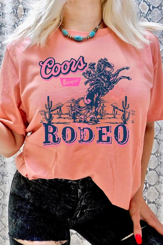 Coors Rodeo Western Graphic T Shirts