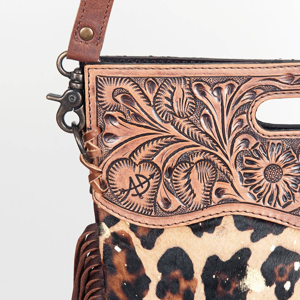ADBGS146C Crossbody Genuine Western Leather Women Bag Teah