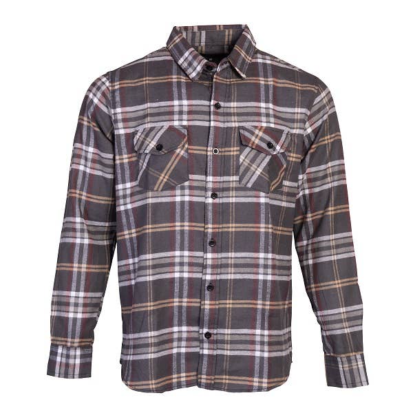 Flannel Casual Button-Down Shirts [HF-3001]