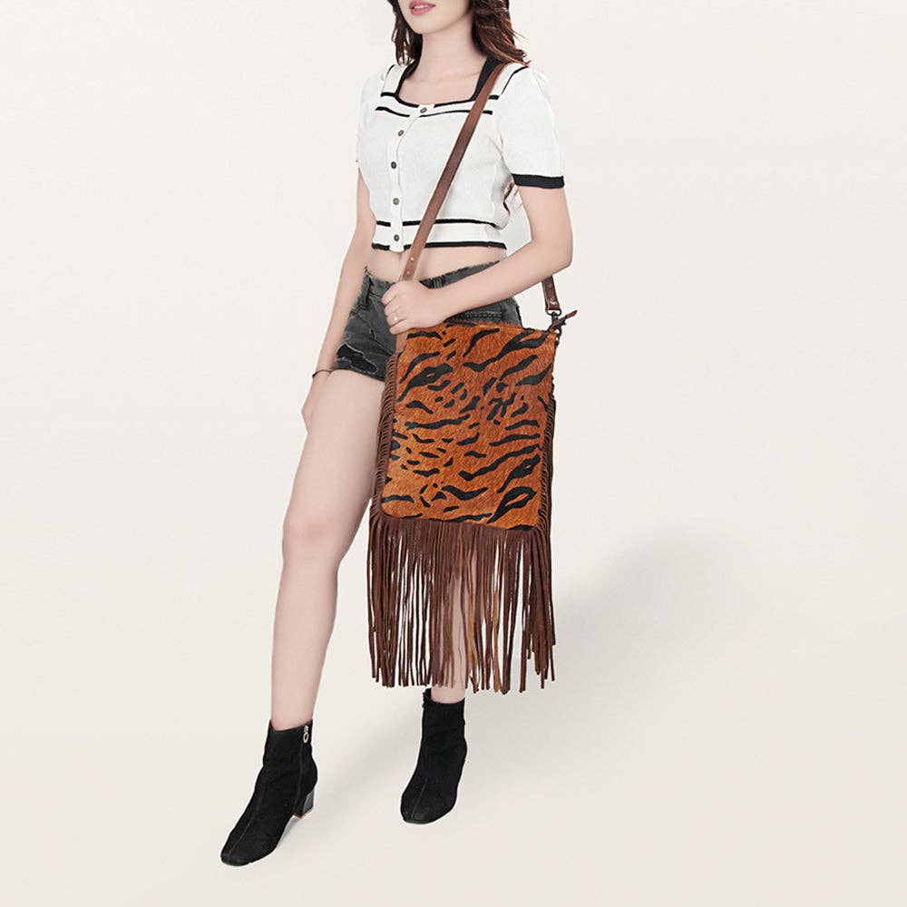 ADBGS192AB Messenger Genuine Western Leather Women Bag Faye