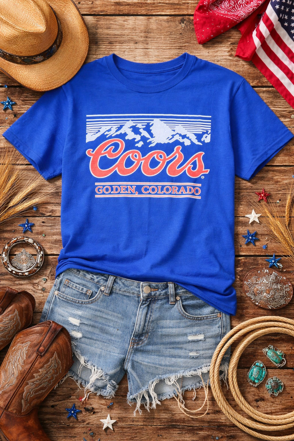 Coors Mountain Nights Tee