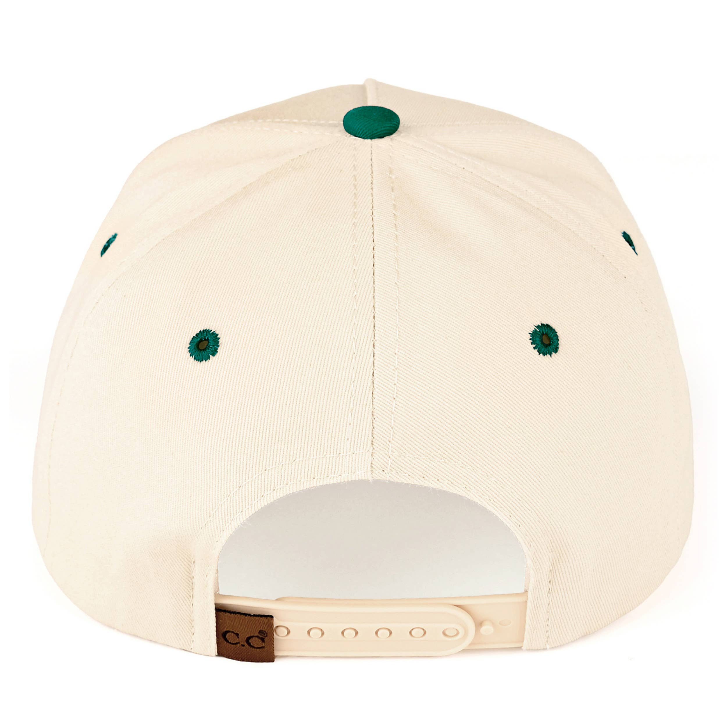 C.C COWBOY OBSESSED Embroidered Cotton Trucker Cap