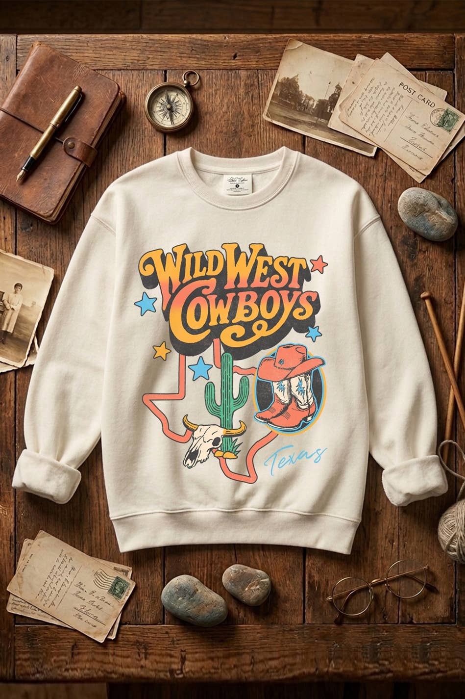 Wild West Cowboys Sweatshirts