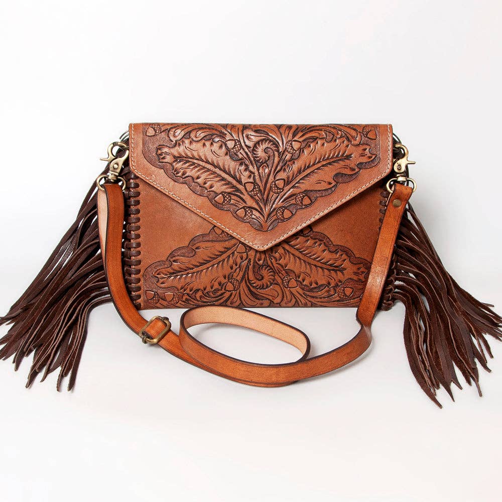 LC-ADBG480 Envelope Genuine Western Leather Women Bag