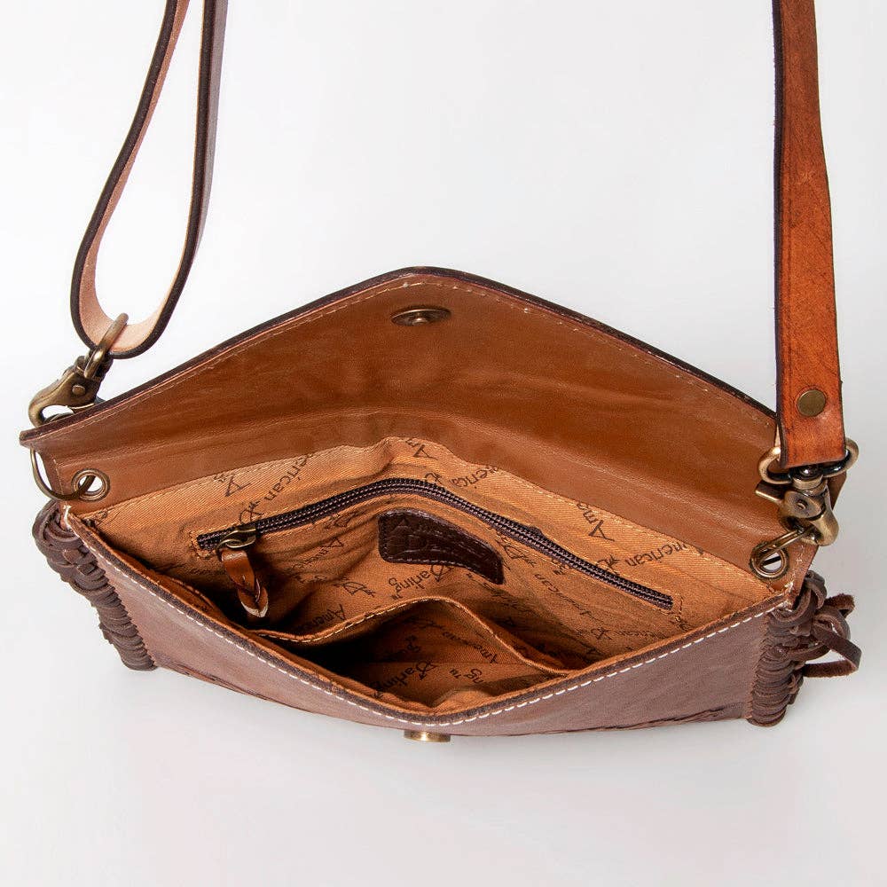 LC-ADBG480 Envelope Genuine Western Leather Women Bag