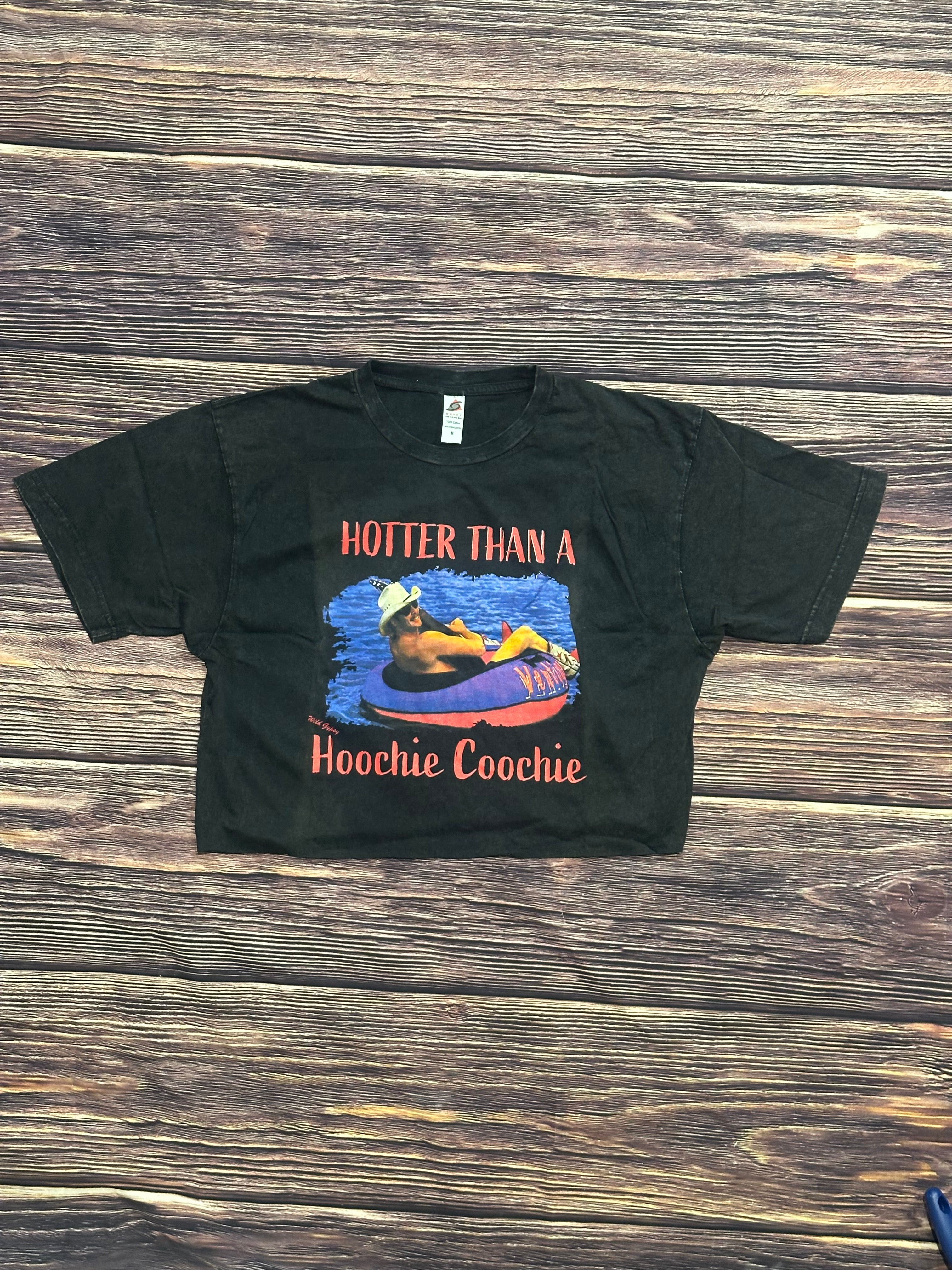 Hoochie Vintage Wash Crop Top