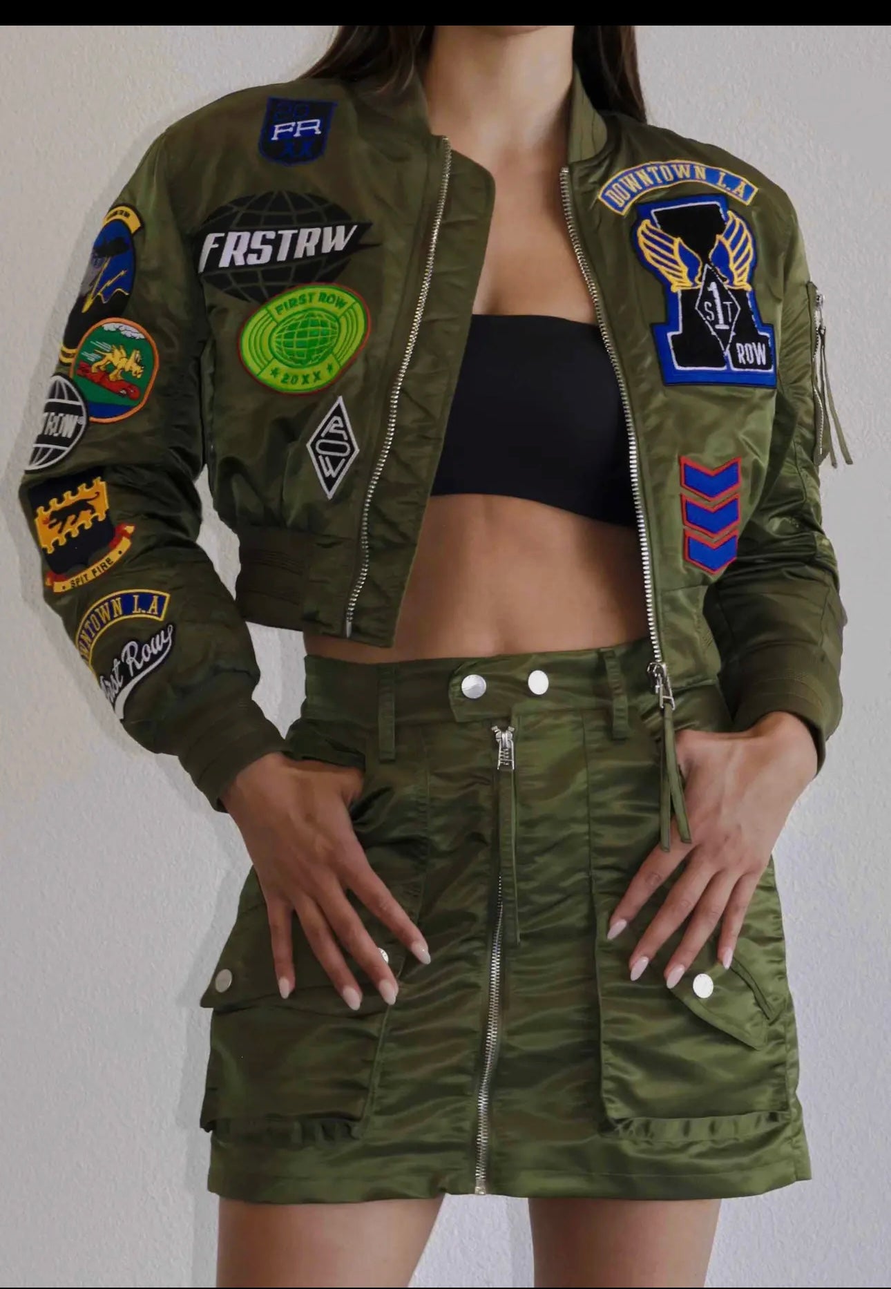 Bomber Jacket in Camo