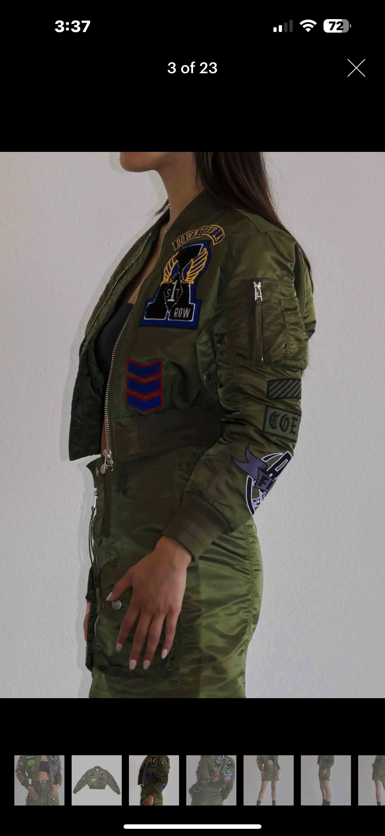 Bomber Jacket in Camo