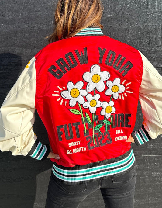 Varsity Jacket " Grow Your Future