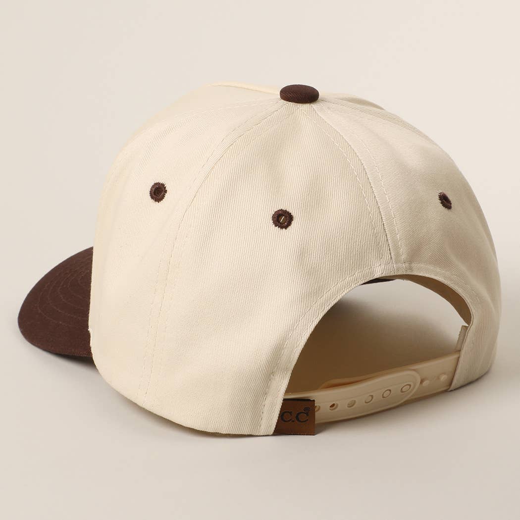 TEQUILA COWBOY CLUB 3D Letter Embroidery Two-Tone Trucker