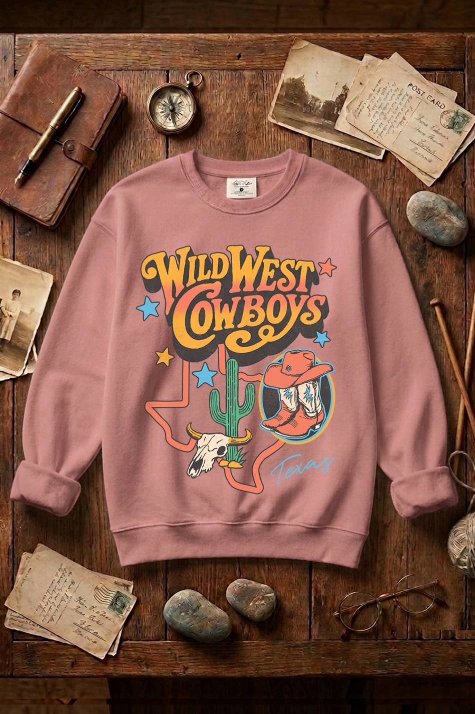 Wild West Cowboys Sweatshirts