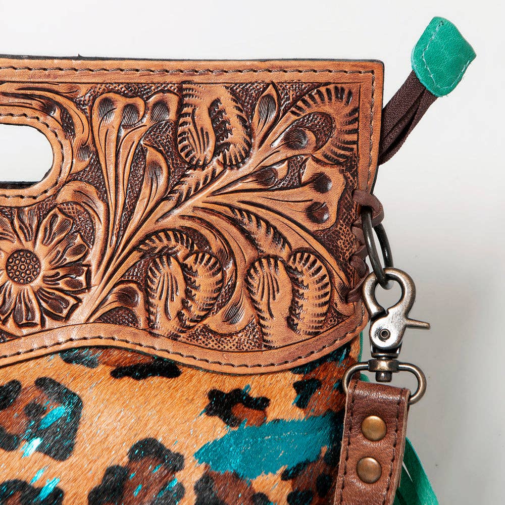 ADBGS146C Crossbody Genuine Western Leather Women Bag Teah