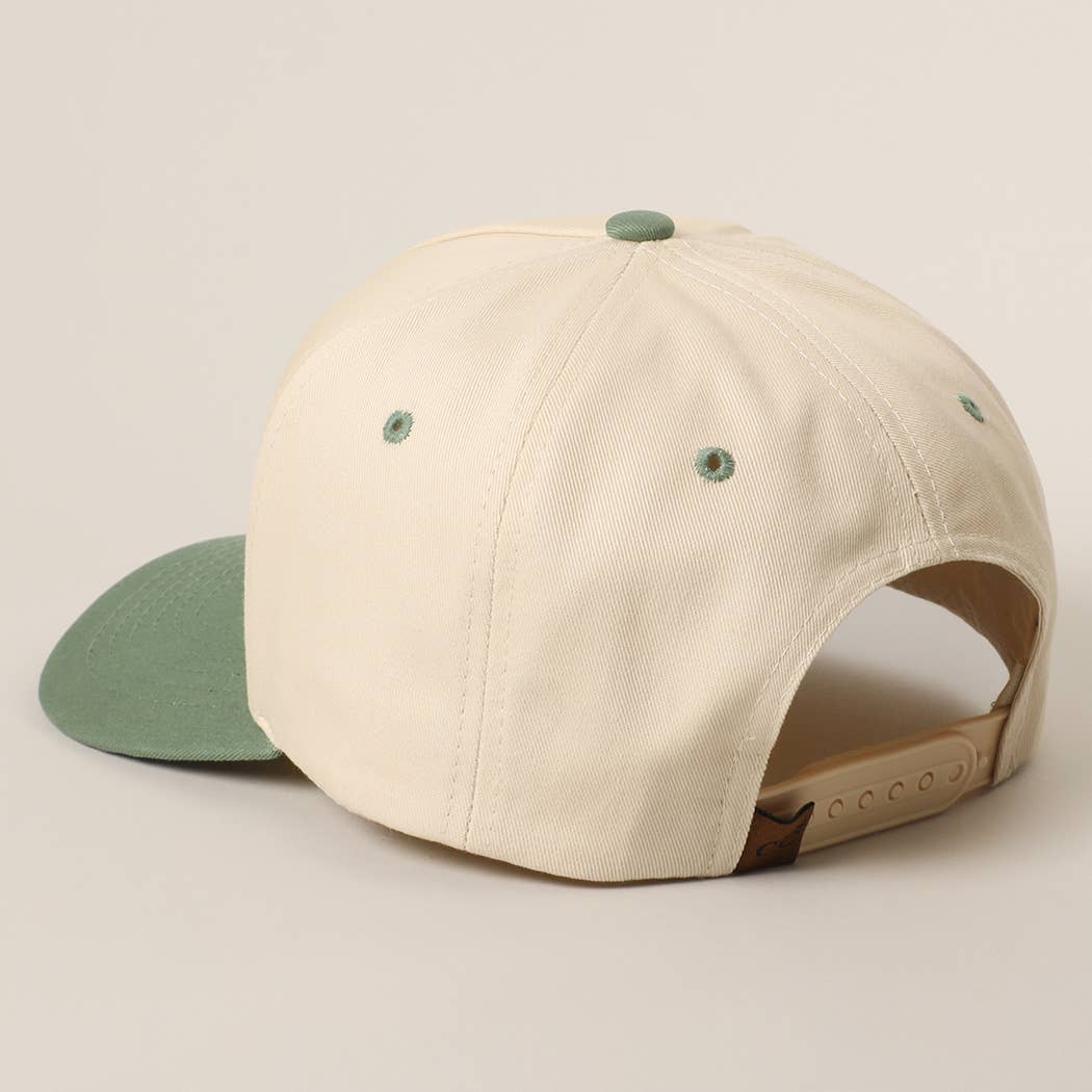 TEQUILA COWBOY CLUB 3D Letter Embroidery Two-Tone Trucker