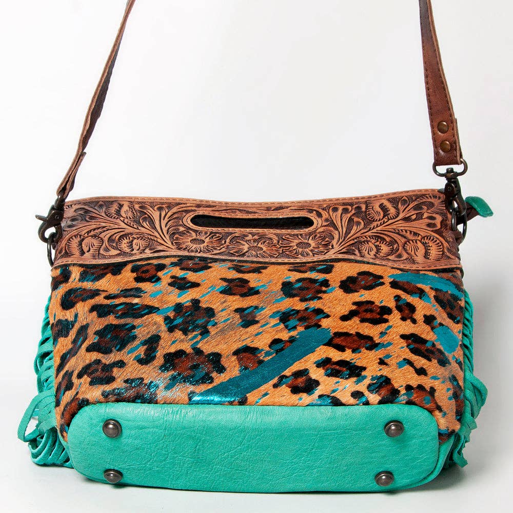 ADBGS146C Crossbody Genuine Western Leather Women Bag Teah