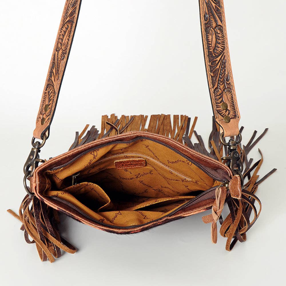 ADBGS192AB Messenger Genuine Western Leather Women Bag Faye