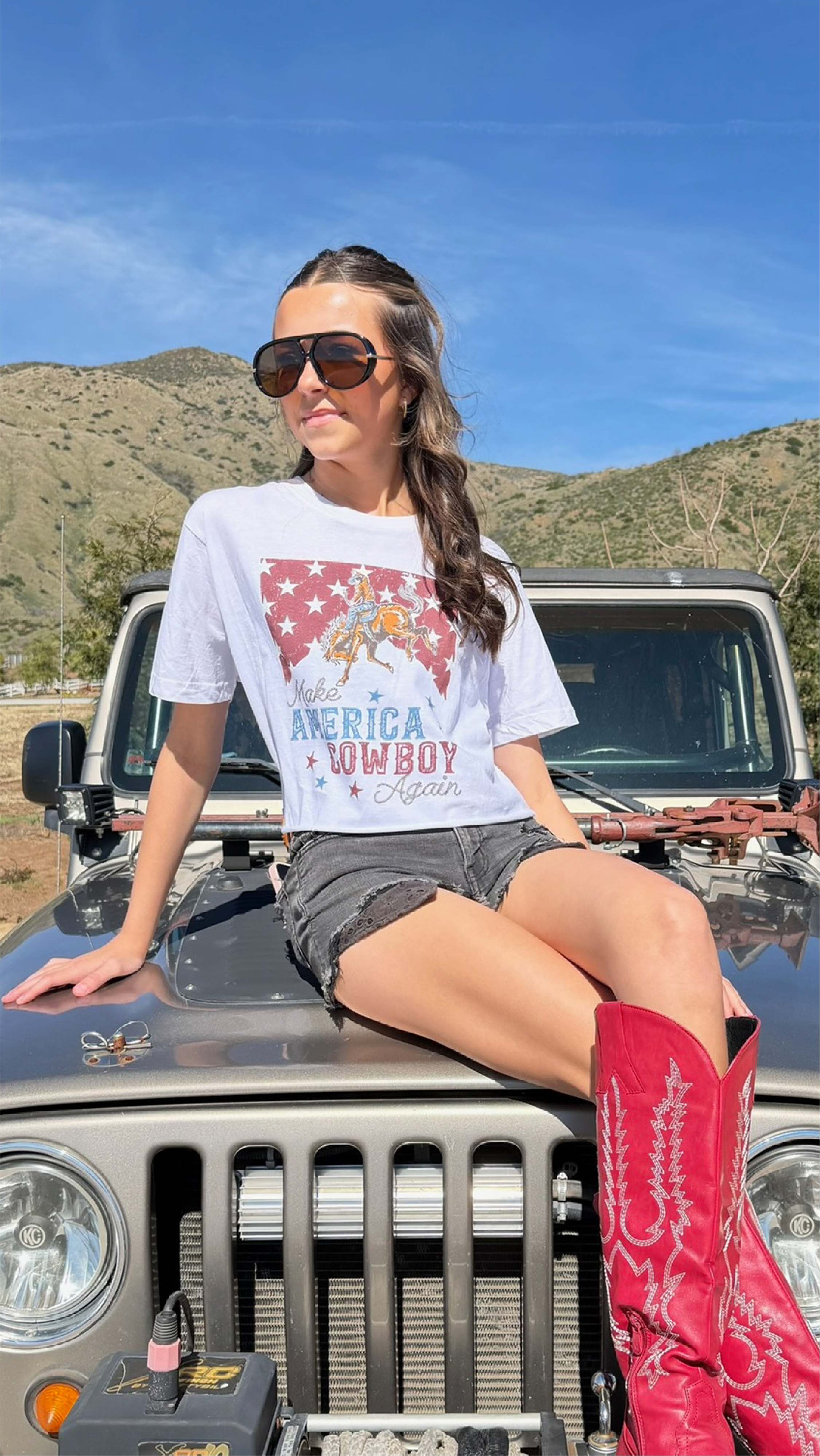 "Make America Cowboy Again" Tee shirt